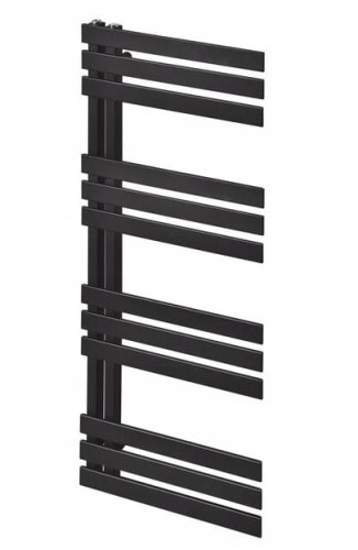 Grzejnik łazienkowy Elena 50x124 cm Czarny mat 580 W