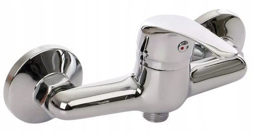 Bateria umywalkowa jednouchwytowa ścienna 35 mm chrom Vivo