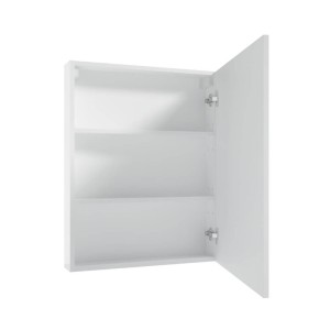 Szafka łazienkowa wisząca z lustrem Reflection 50 biała