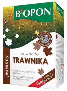 Biopon Nawóz jesienny do trawnika 3 kg granulat 