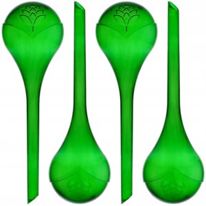 Zestaw 4 kul nawadniających do kwiatów 400ml 