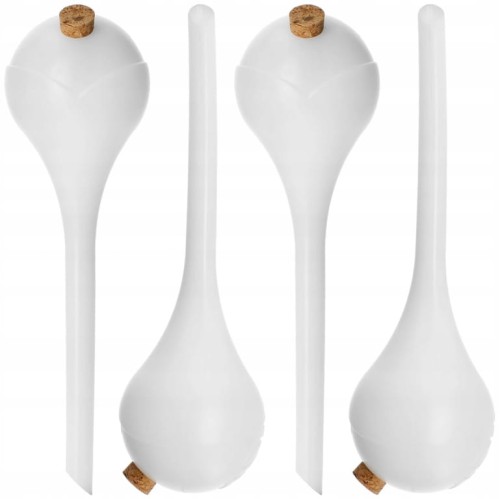 Zestaw 4 kul nawadniających do kwiatów z korkiem 400ml