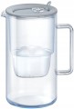 Dzbanek filtrujący szklany Aquaphor 2,5 l + 1 wkład Maxfor+ Mg Szary