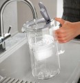 Dzbanek filtrujący szklany Aquaphor 2,5 l + 1 wkład Maxfor+ Mg Szary