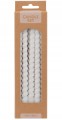 Zestaw 10 świec stołowych 20cm zakręcane cienkie