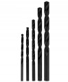 Zestaw wierteł HSS 4-10 mm 5 sztuk do drewna plastiku cienkiego metalu
