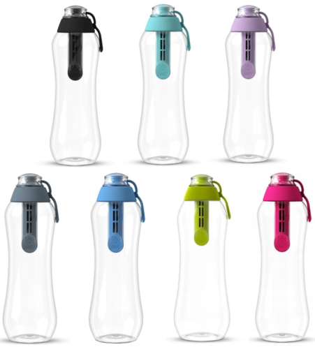 Butelka filtrująca do wody 0,5L Dafi + 1 filtr multikolor