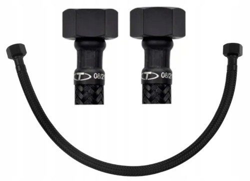 Wężyk przyłączeniowy prysznicowy w oplocie 8mm 3/8x3/8 40cm 