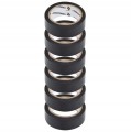 Taśma izolacyjna czarna PVC 6szt 17mm