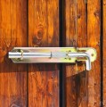 Rygiel ze sprężyną 18cm zasuwa do bramy