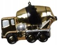 Zawieszka choinkowa betoniarka koparka 12x8,7cm 1szt