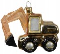 Zawieszka choinkowa betoniarka koparka 12x8,7cm 1szt