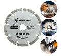Tarcza diamentowa do betonu kostki 125mm segmentowa