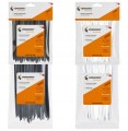 Opaski zaciskowe mocne mix 2 x 100szt trytytki