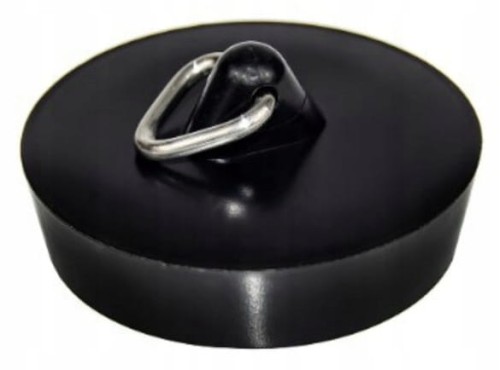 Korek do syfonu wanny zlewu brodzika 45 mm Czarny