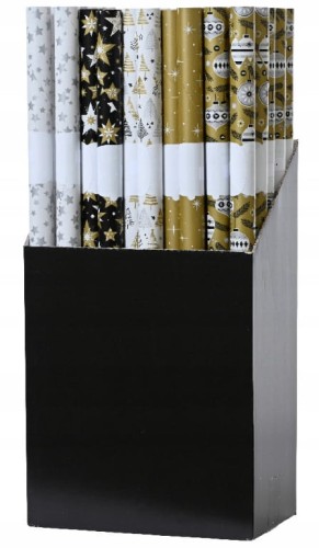 Świąteczny papier do pakowania prezentów 70x200cm 