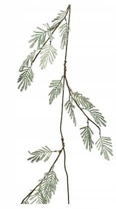 Gałązka ozdobna świąteczna girlanda z paproci 1,2 m