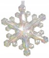 Zawieszka na choinkę śnieżynka 15cm świąteczna