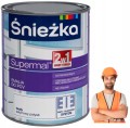 Śnieżka Emalia do PCV olejno-ftalowa Supermal 0,75 L biała