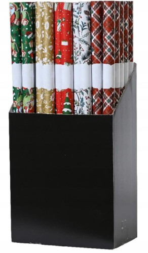 Papier świąteczny do pakowania prezentów 70x200cm