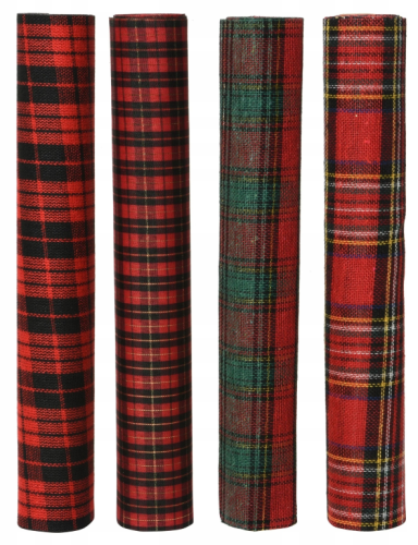 Tkanina dekoracyjna do pakowania prezentów 35x200 cm