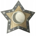 Świecznik świąteczny na tealight 13 cm