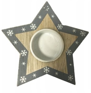 Świecznik świąteczny na tealight 13 cm