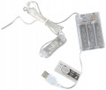 Neon LED czaszka ścienny 25x32,5x1,6cm na baterie + USB