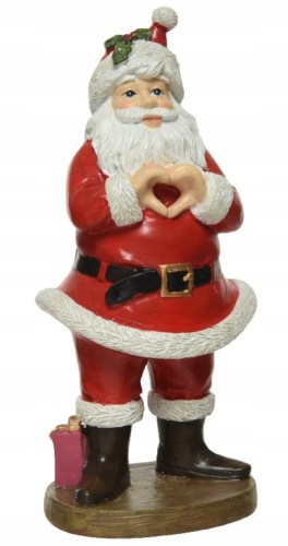Figurka świąteczna Św. Mikołaj 7,8x10x21cm dekoracyjna