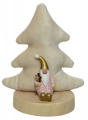 Figurka pluszowa świąteczna Święty Mikołaj 12 cm