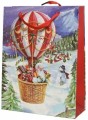 Torebka na prezenty papierowa wielokolorowa 42 cm