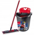 Mop płaski z wyciskaczem i wiadrem Ultramax XL BOX