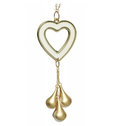 Zawieszka na choinkę złota 20 cm