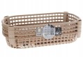 Mobilny wózek beżowy z 4 koszami 78,8x26x46,5cm