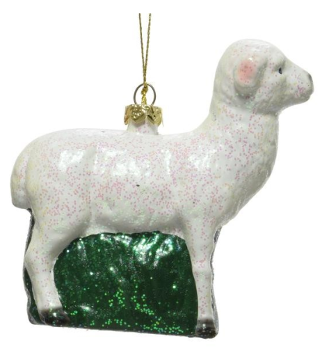 Zawieszka na choinkę nietłukąca zwierzęta mix