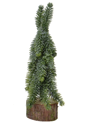 Drzewko świąteczne choinka na pniu 20 cm