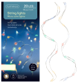 Lampki kolorowe ozdobne micro LED 95 cm