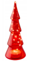 Drzewko świąteczne LED szklane 26 cm