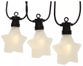 Lampki choinkowe LED ozdobne gwiazdki 4,5 m