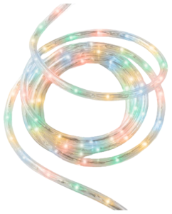 Lampki zewnętrzne LED kolorowe IP44 9 m