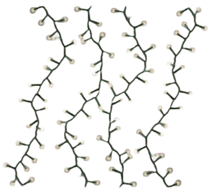 Lampki choinkowe LED świąteczne IP44 10 m