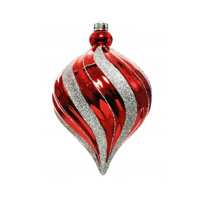 Bombka na choinkę świąteczna nietłukąca 15 cm 1szt