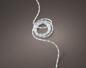 Lampki zewnętrzne LED zimny biały IP44 9 m