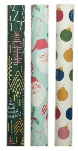 Papier do pakowania prezentów świąteczny 200x70 cm