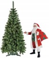 Choinka sztuczna sosna ze stojakiem 220cm zielona