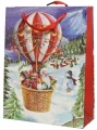 Torebka na prezenty papierowa wielokolorowa 24 cm