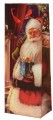 Torebka na butelkę świąteczna z Mikołajem 36x12 cm