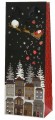 Torebka prezentowa świąteczna na alkohol 36 cm