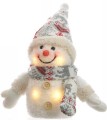 Figurka świąteczna LED bałwan 15 cm