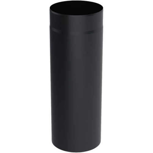 Rura kominowa czarna stalowa 120mm 50cm